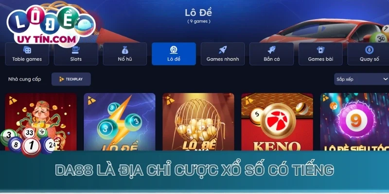 Lô Đề Da88 - Điểm Đến Số 1 Cho Những Tín Đồ Yêu Thích Xổ Số 2 Da88 là địa chỉ cược xổ số có tiếng