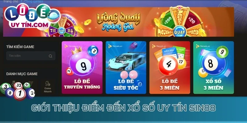 Lô Đề Sin88 - Nhà Cái Chốt Số Làm Giàu Uy Tín Top 1 2 Giới thiệu điểm đến xổ số uy tín Sin88