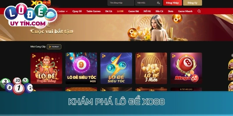 Khám phá lô đề XO88