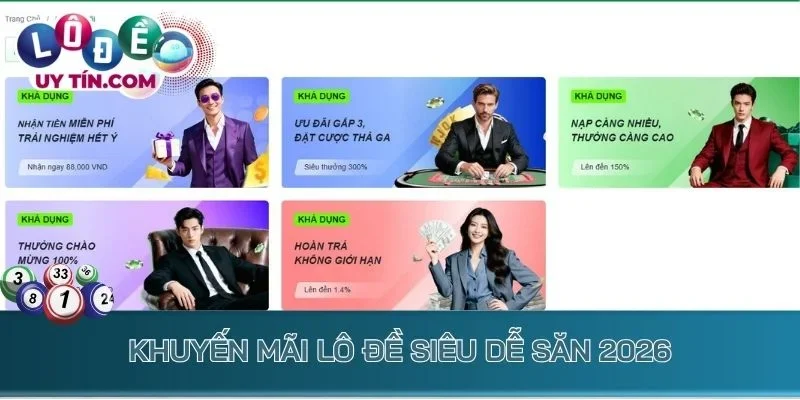 Lô Đề 9Win - Sân Chơi Lô Đề Trực Tuyến Trứ Danh Toàn Châu Á 4 Khuyến mãi lô đề siêu dễ săn 2026