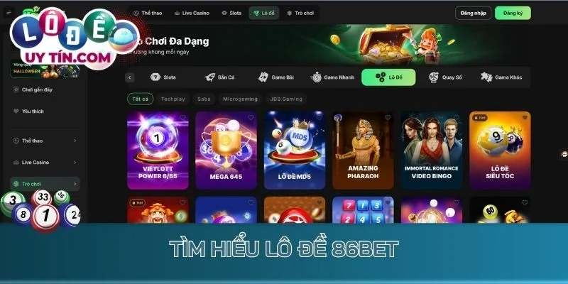 Tìm hiểu lô đề 86bet