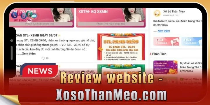XosoThanMeo.com - Website phân tích KQXS và soi cầu chuẩn 2026